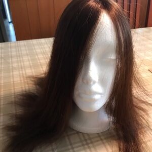 Uniwigs Full Human Hair Topper Scalp Looking 3x5 Grania